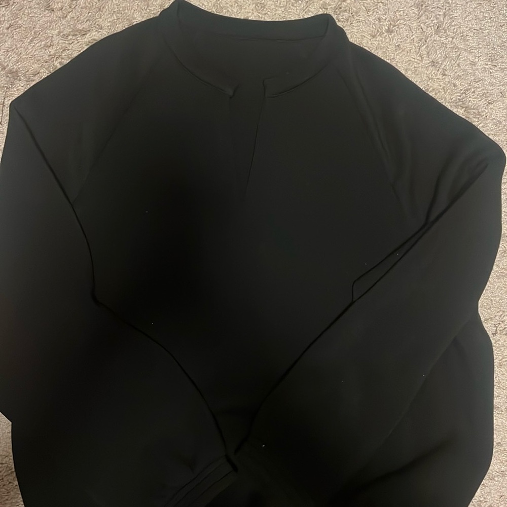 Leze the label black Athena sweatshirt